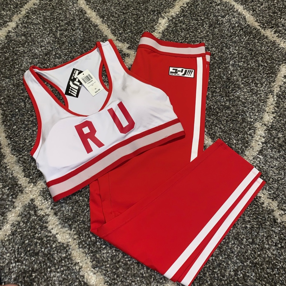 YURI!!! ON ICE sports bra and pants